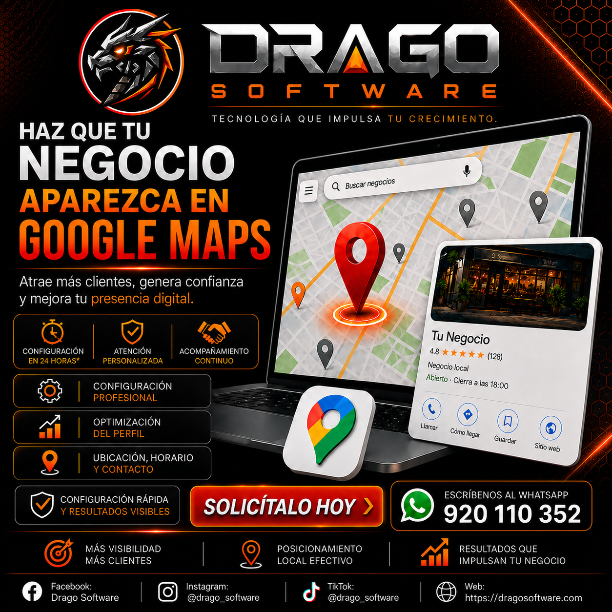 Google Maps Para Negocios - Drago Software