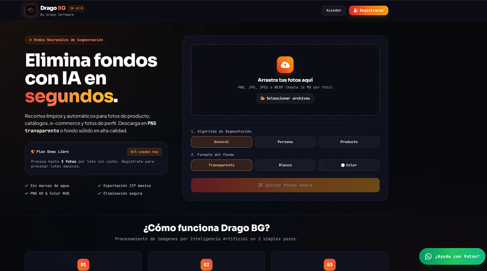 Drago BG - Removedor de Fondos con IA